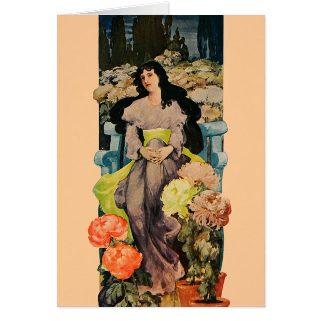 菊の中で (正面)