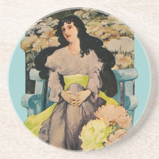 菊の中で コースター (正面)