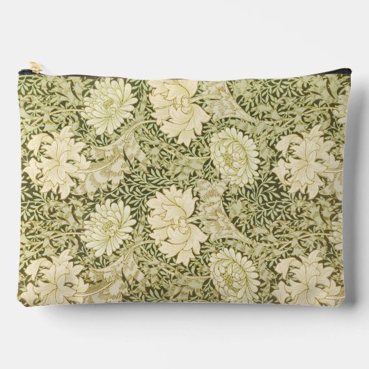 菊の模様 – William Morris アクセサリーポーチ (正面)