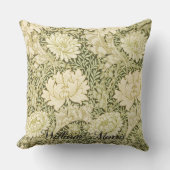 菊の模様 – William Morris クッション (正面)