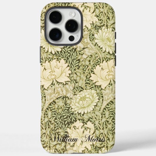 菊の模様 – William Morris Case-Mate iPhoneケース (裏面)