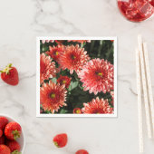 菊の紅花 スタンダードカクテルナプキン (インサイチュ)