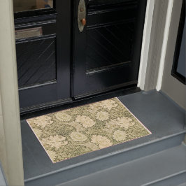 菊の紋様（ウィリアム・モリス著） ドアマット