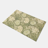 菊の紋様（ウィリアム・モリス著） ドアマット (アングル)