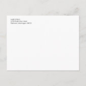 菊の花の節日 案内ポストカード (裏面)