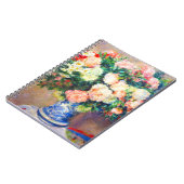 菊の花束とファ日本のン ノートブック (左側)