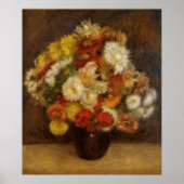 菊の花束ポスター ポスター (正面)