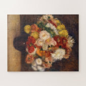 菊の花束ルノアール ジグソーパズル (横)