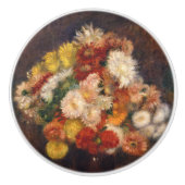 菊の花束ルノアール セラミックノブ (正面)