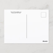 菊の花瓶クロードモネ ポストカード (裏面)