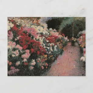 菊の花：デニス・バンカー・ミラー、ファインアート ポストカード