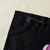 菊の花 ビーチタオル (インサイチュ)