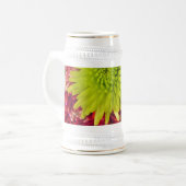 菊の花 ビールジョッキ (正面左)