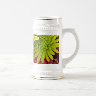 菊の花 ビールジョッキ