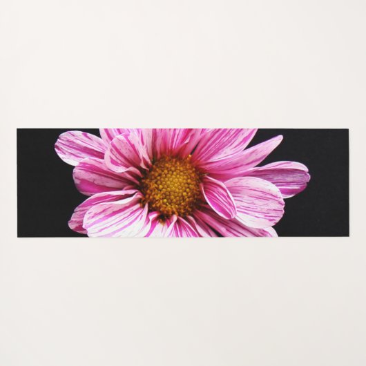 菊の花 ヨガマット (裏面(横))