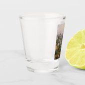 菊の花（庭の少女） ショットグラス (左)