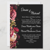 菊の花 招待状 (正面)