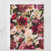 菊オンモーヴチョーク 招待状 (裏面)