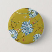 菊ピン 缶バッジ (正面)