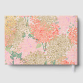 菊フランスの ゲストブック (裏面)