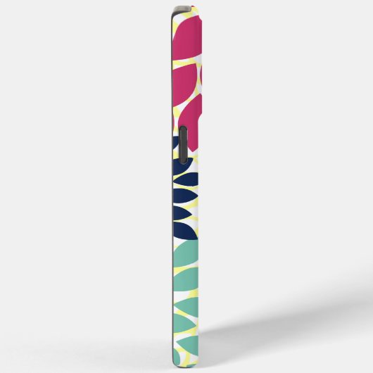 菊モダンのパーソナライズされたiPhoneケース Case-Mate iPhoneケース (裏面 / 右)