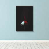 菊一凛-Chrysanthemum- キャンバスプリント (インサイチュ (ウッドフロア))