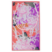 菊日本のデザイン スモールペーパーバッグ (裏面)