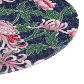 菊日本の牡丹ヴィンテージ模様 カッティングボード (角)