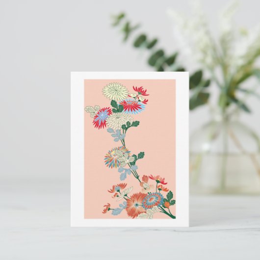 菊日本の ポストカード (スタンド正面)