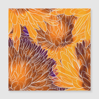 菊日本の：水彩継ぎ目なし模様