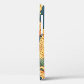 菊日本の:黄色の花柄。 Case-Mate iPhoneケース (裏面 / 左)