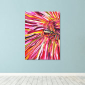 菊水彩花 キャンバスプリント (インサイチュ (ウッドフロア))