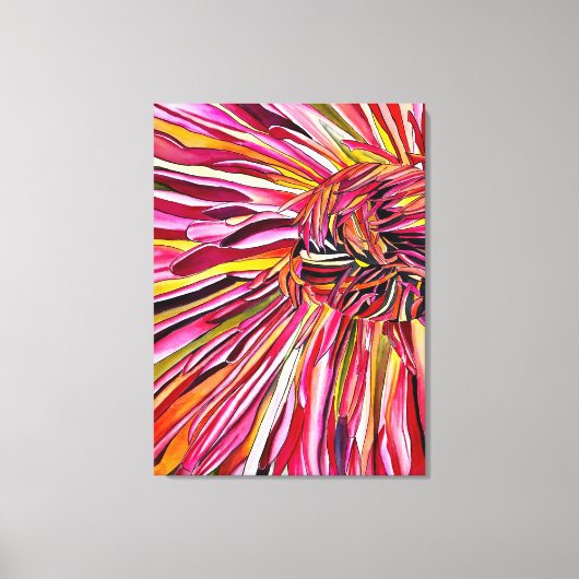 菊水彩花 キャンバスプリント (正面)