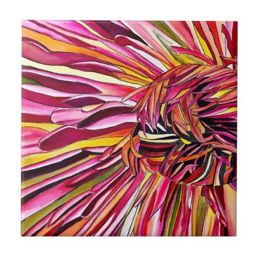 菊水彩花 タイル (正面)