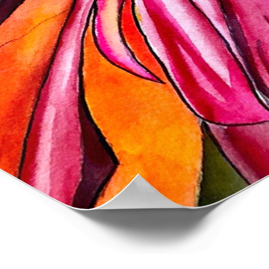 菊水彩花 ポスター (角)