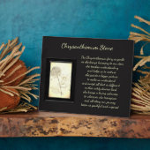 菊石クリスタルフェアリー フォトプラーク (側面)