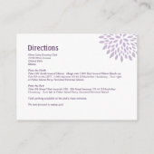 菊結婚の道程 エンクロージャーカード (裏面)