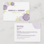 菊結婚の道程 エンクロージャーカード (正面/裏面)