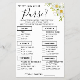 菊花あなたの財布の中に何がシャワーゲームカード チラシ