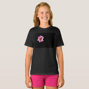 菊花が咲く Tシャツ