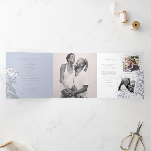 菊花スケッチ 三つ折りプログラム (内部)