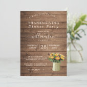 菊花フローラ感謝祭ディナー 招待状 (スタンド正面)