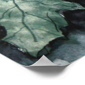 菊花ムシャスタデイジーアートプリント ポスター (角)