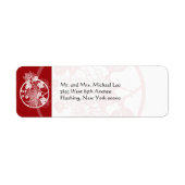 菊花ラベル ラベル (正面)