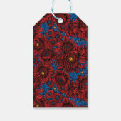 菊花及びオレンジカブトムシ ギフトタグ (裏面)