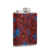 菊花及びオレンジカブトムシ フラスク (右)