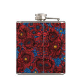 菊花及びオレンジカブトムシ フラスク (裏面)