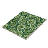 菊花文様 タイル (側面)