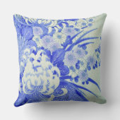 菊花日本のデザイン クッション (裏面)