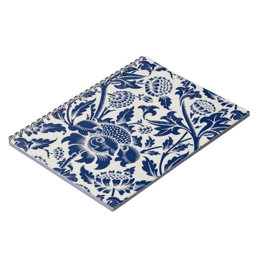 菊花模様 ノートブック (左側)